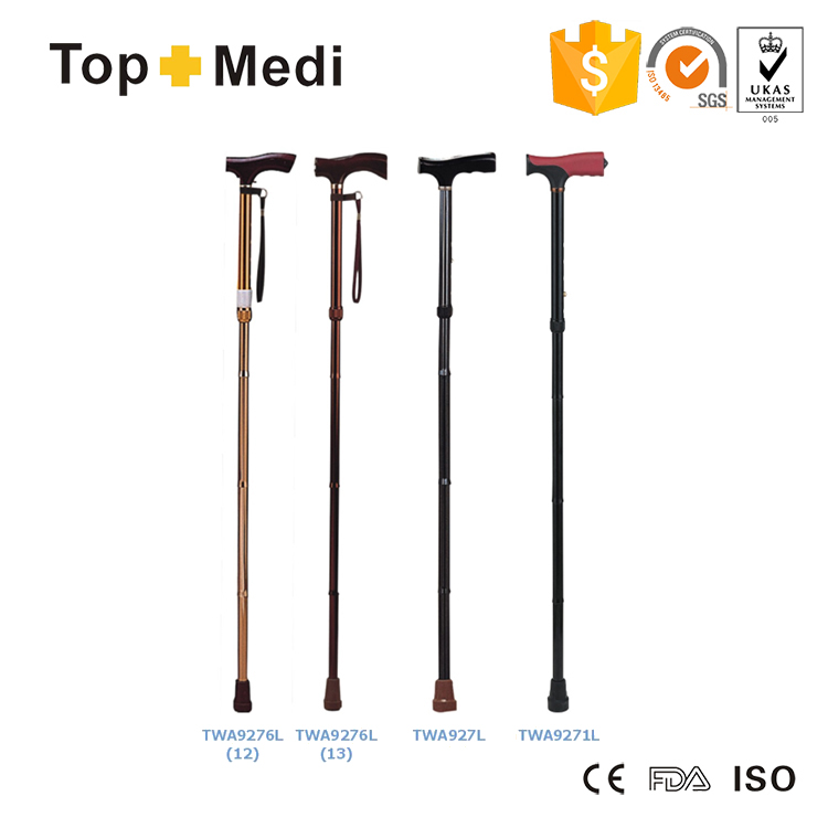 4 section foldble crutch