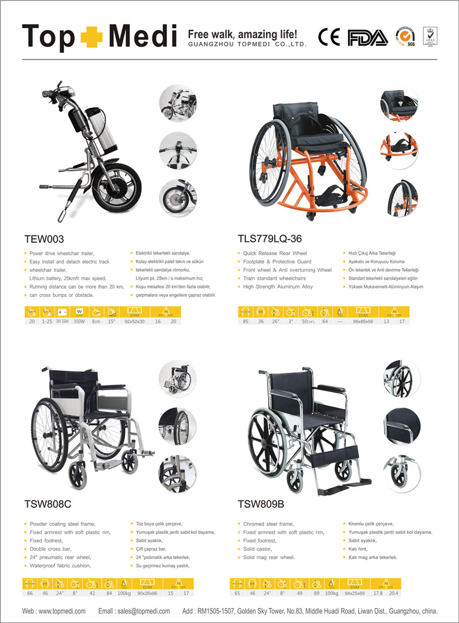 Intelligent wheelchair: Ordinary wheelchair with a single wheel electric tire, you can walk immediately