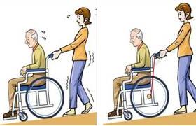 Wheelchair for the elderly