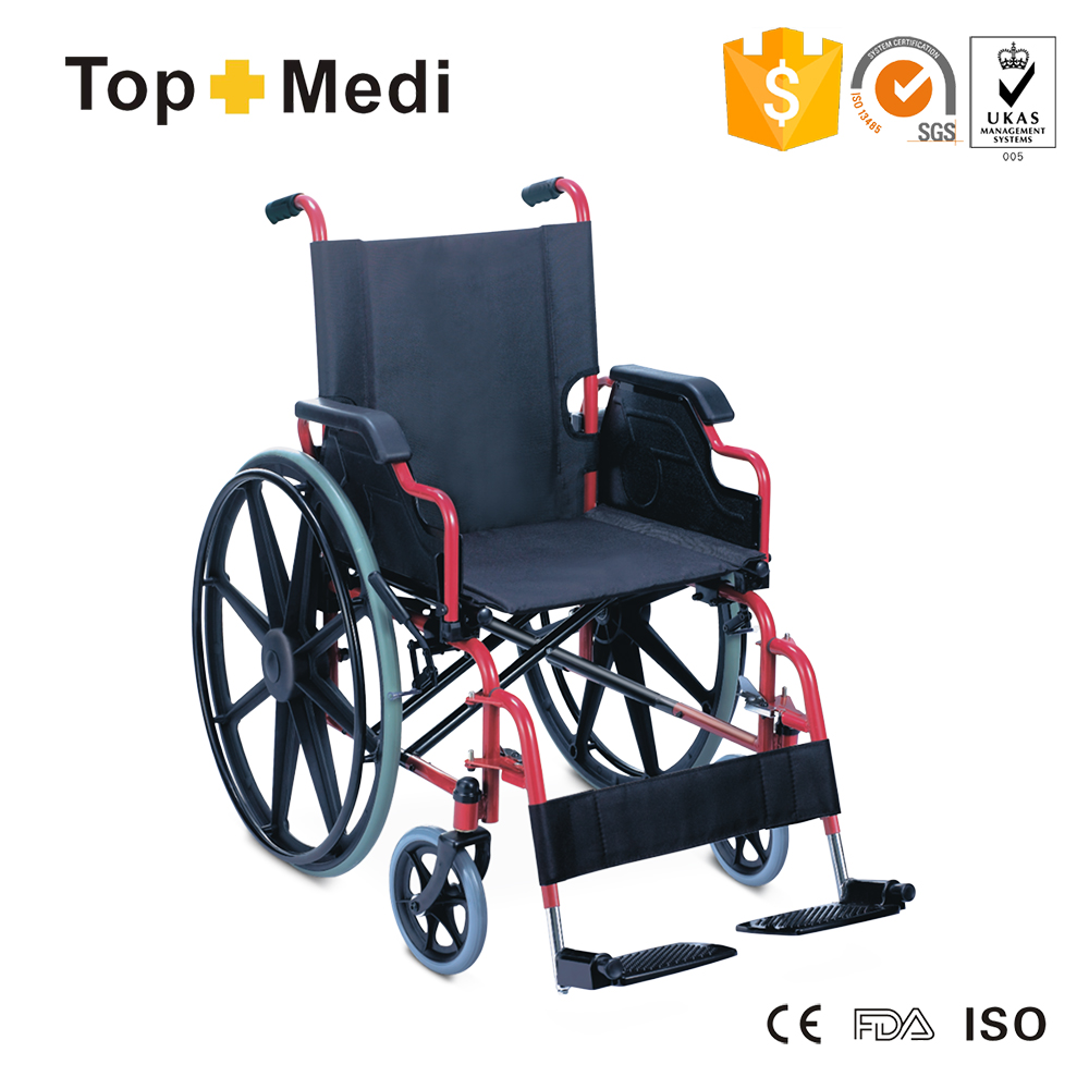 TSW909B Steel Wheelchair