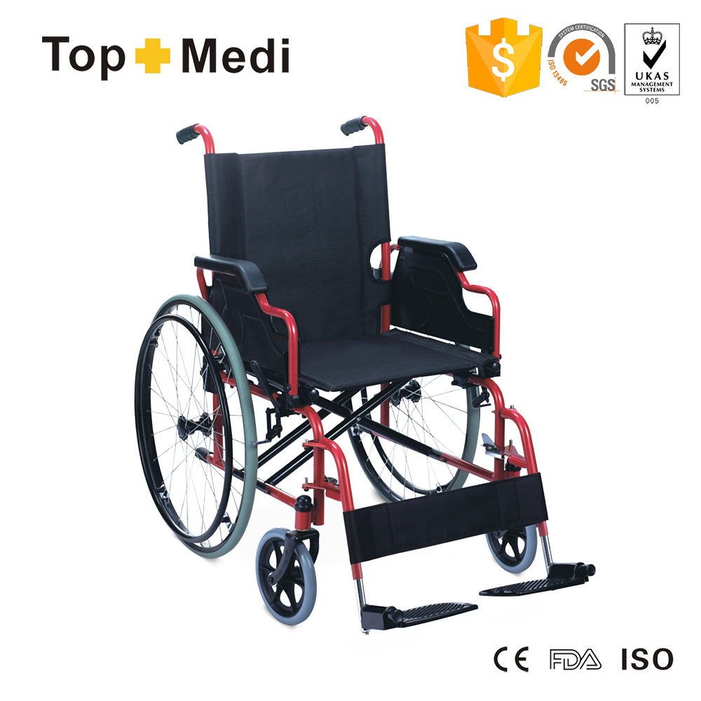 TSW909 Steel Wheelchair