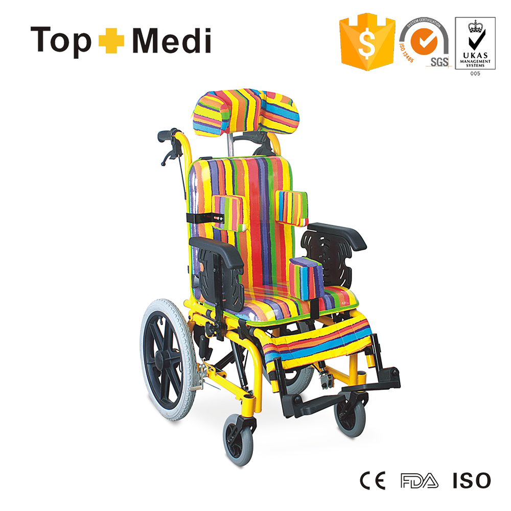 TRW985LBGY Reclining Wheelchair