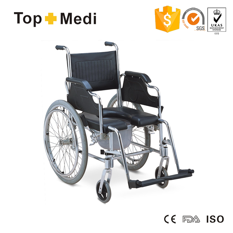 TCM683L Commode Wheelchair