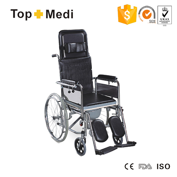 TCM619GC Commode Wheelchair