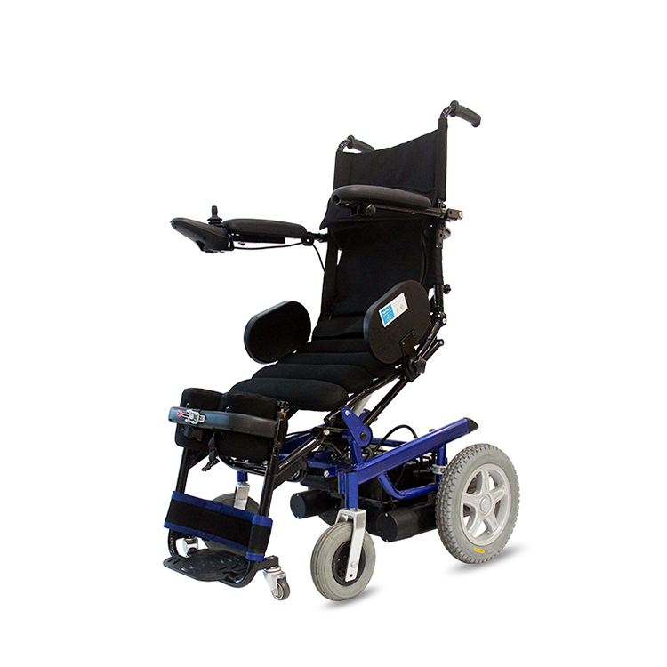 The difference between the stair climbing wheelchair and the traditional wheelchair
