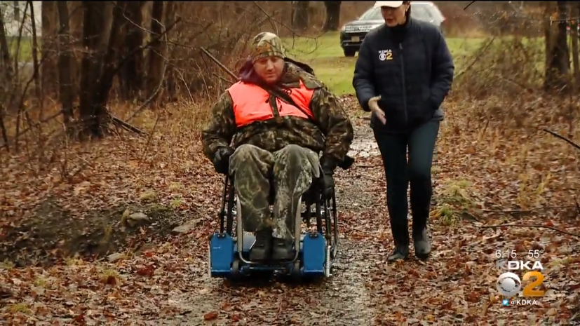 Local paralyzed athletes get freedom in a new wheelchair
