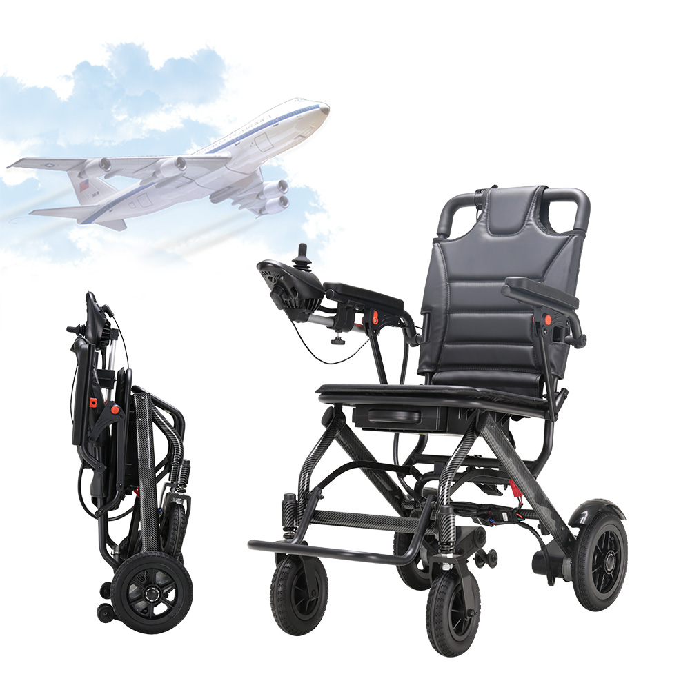 A carbon fiber wheelchair that combines lightness, durability, comfort and customization