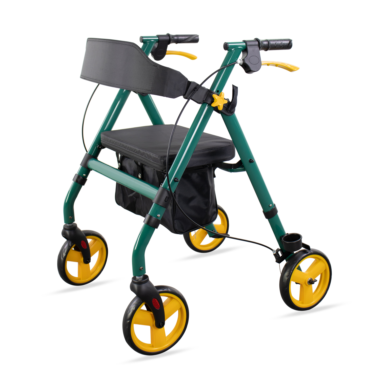 Elderly walker multifunctional four-wheeled adult stroller to assist the elderly walker walking scooter rollator walker