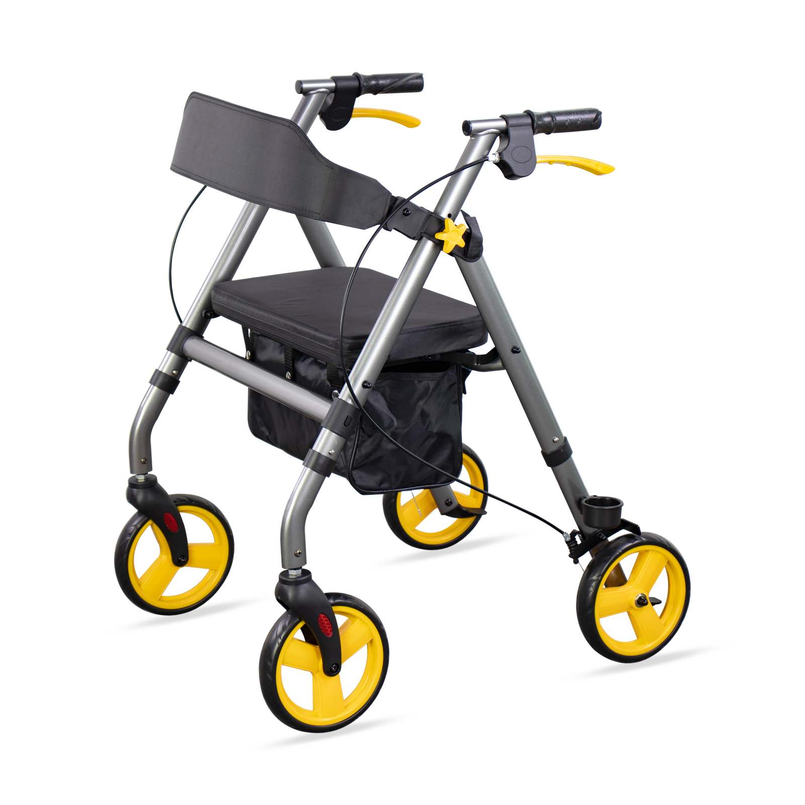 Comparison of the advantages and disadvantages of materials for wheeled walkers for the elderly and disabled