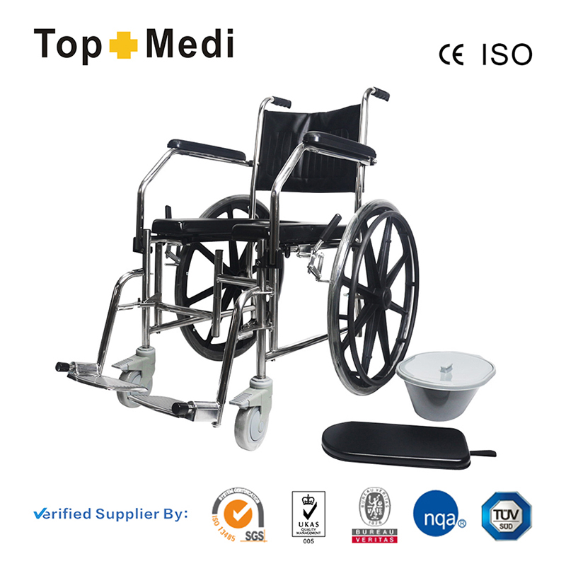 TCM6971S Commode Wheelchair