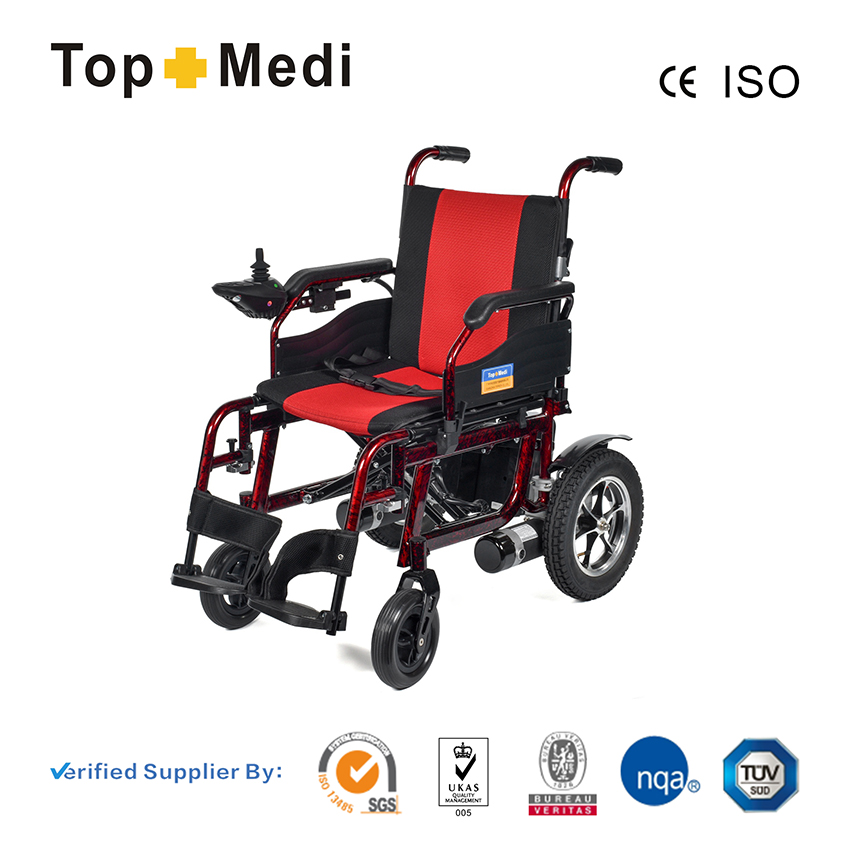 Carry a wheelchair for shipment