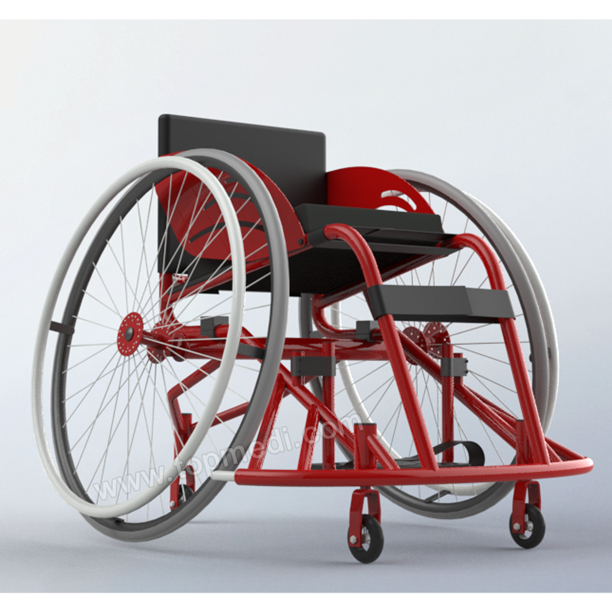 What are the characteristics of sports wheelchairs