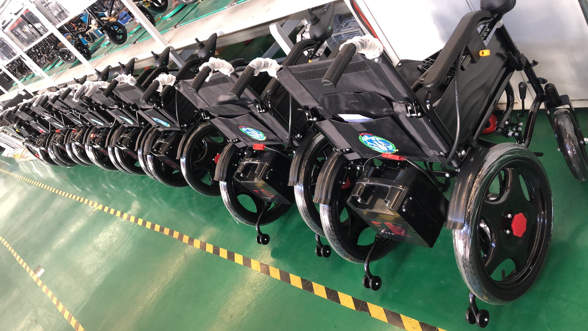 Multifunctional electric wheelchair TEW002 to Djibouti