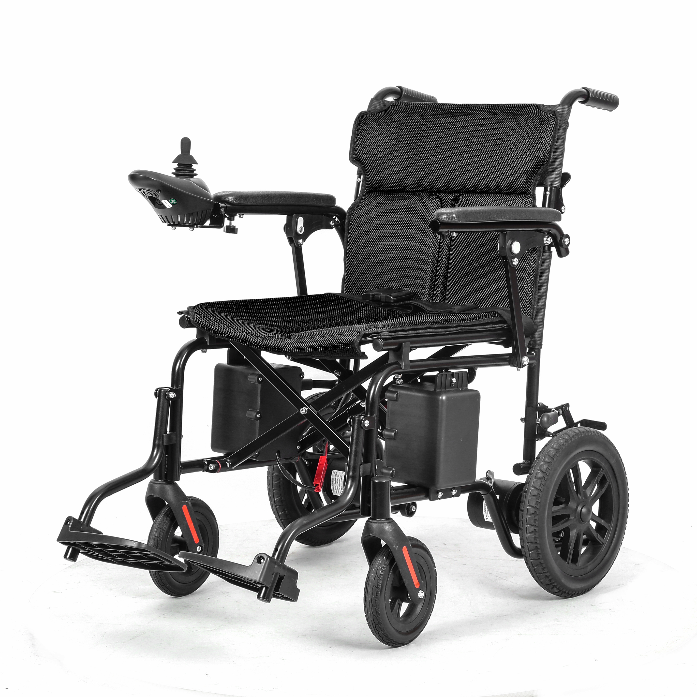 TEW203 Foldable steel pipe lightweight electric wheelchair